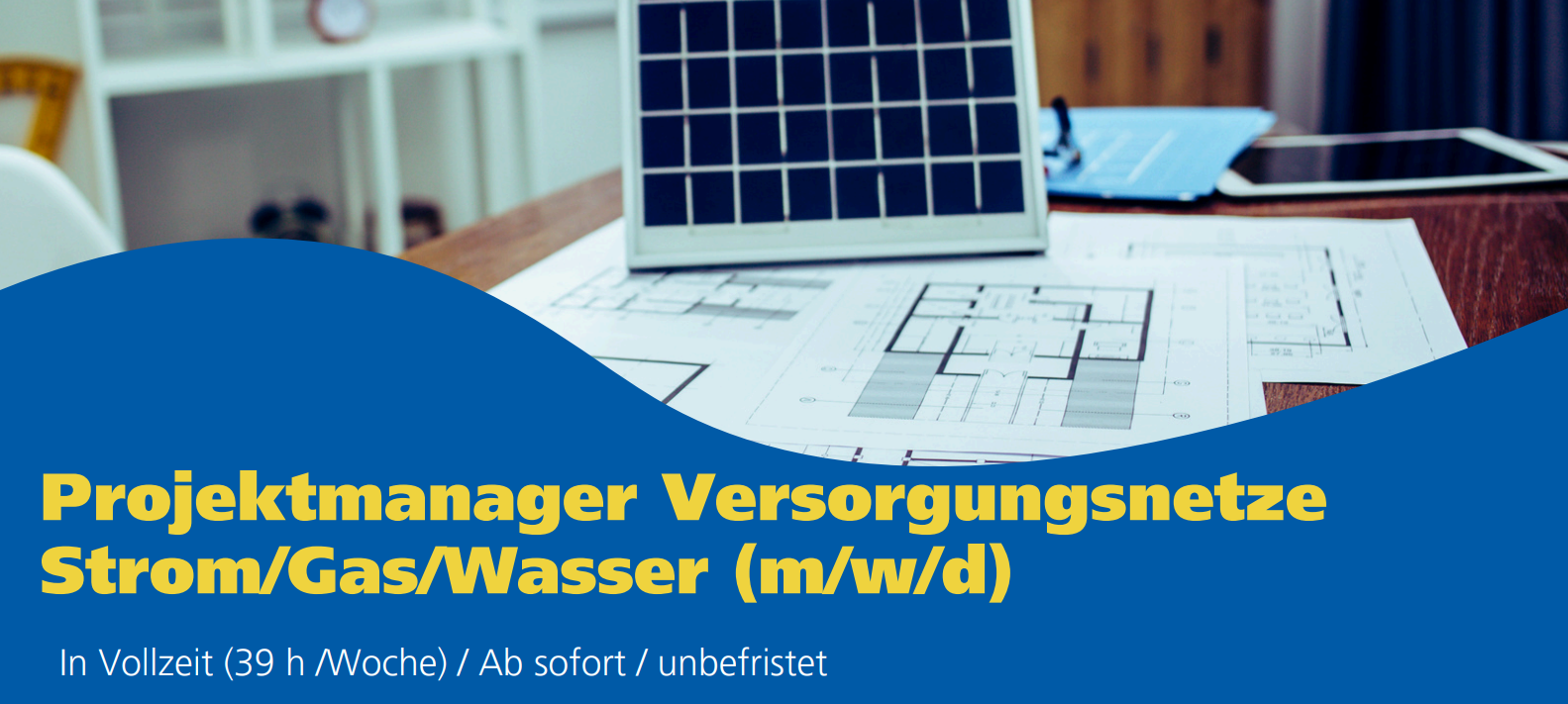 Projektmanager Versorgungsnetze